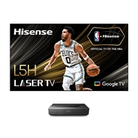 Hisense 100L5H 4K Laser TV w/ 100" Ultra Short Throw Projector Screen &#124; 2700 ANSI Lumens