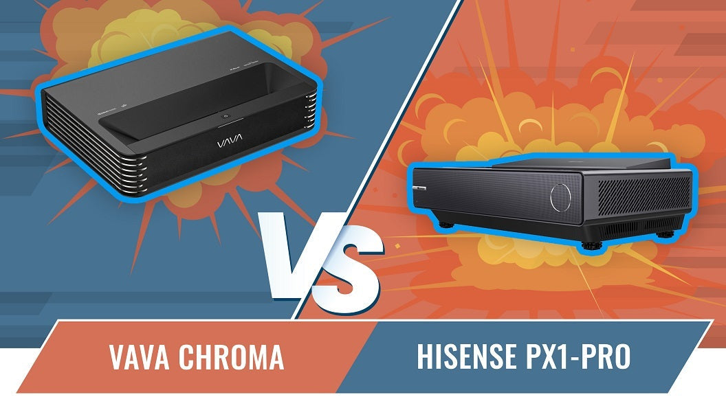 Hisense PX1-Pro Vs. Vava Chroma Ultra Short Throw Projector
