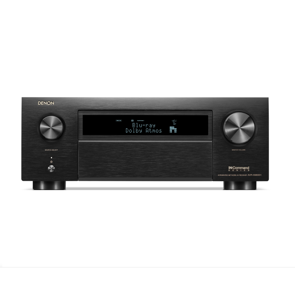 Denon AVR-X6800H 11.4 Channel Network 8K and 3D Audio A/V Receiver