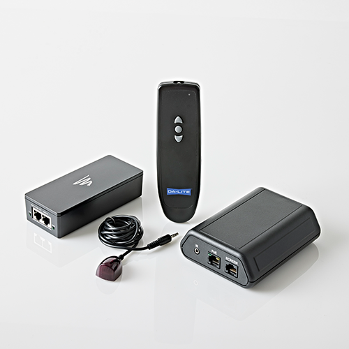 Da-Lite DL16525 Screen Controller with IR Remote and PoE Injector