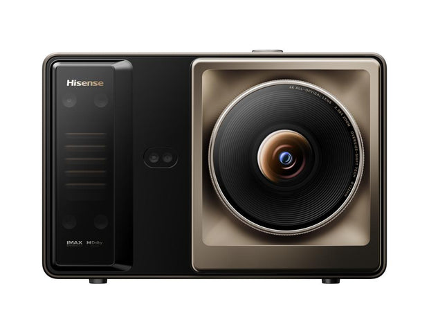 Hisense XR10 4K Triple Laser Smart Projector - 6,000 Lumens, Optical Zoom, Lens Shift, AI Setup, 300” Screen