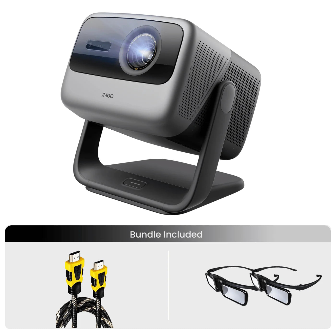 JMGO N1S Ultimate Triple-Laser 4K Lifestyle Projector with