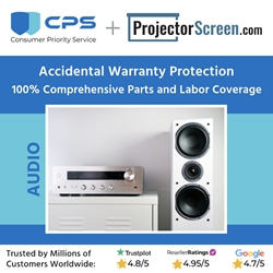 4 Year Extended Warranty with Accidental Damage Protection and In Home Service for Audio Products under $4,000 