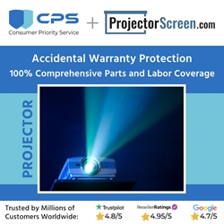 4 Year Extended Warranty with Accidental Damage Projection and In Home Service for Projectors/Screens under $500 