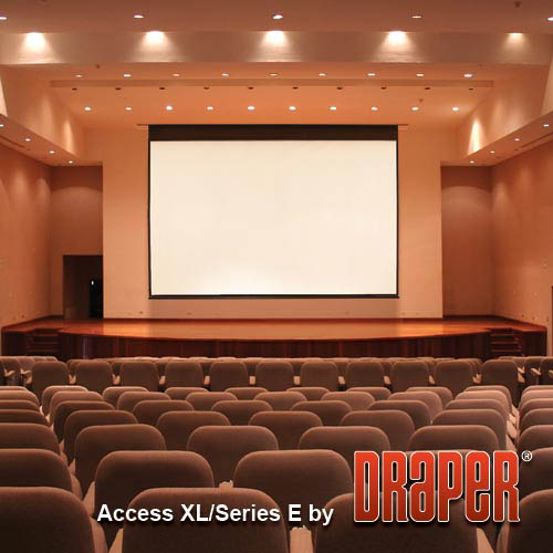 Draper 146011 Access XL/Series E 270 diag. (133x236) - HDTV [16:9] - 1.0 Gain - Draper-146011-Black