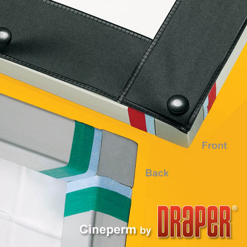 Draper 251061 Cineperm 75 diag. (40x64) - Widescreen [16:10] - Matt White XT1000V 1.0 Gain - Draper-251061