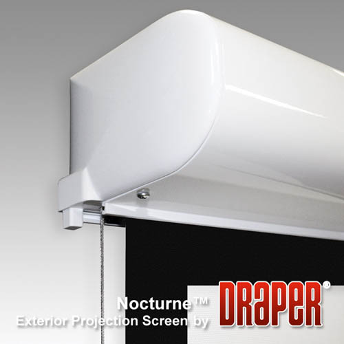Draper 138003-Silver Nocturne/Series E 73 diag. (36x64) - HDTV [16:9] - Matt White XT1000E 1.0 Gain - Draper-138003-Silver