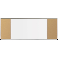 Best-Rite 404-60-PM-X2 Combination Boards - Whiteboard & Tackboards