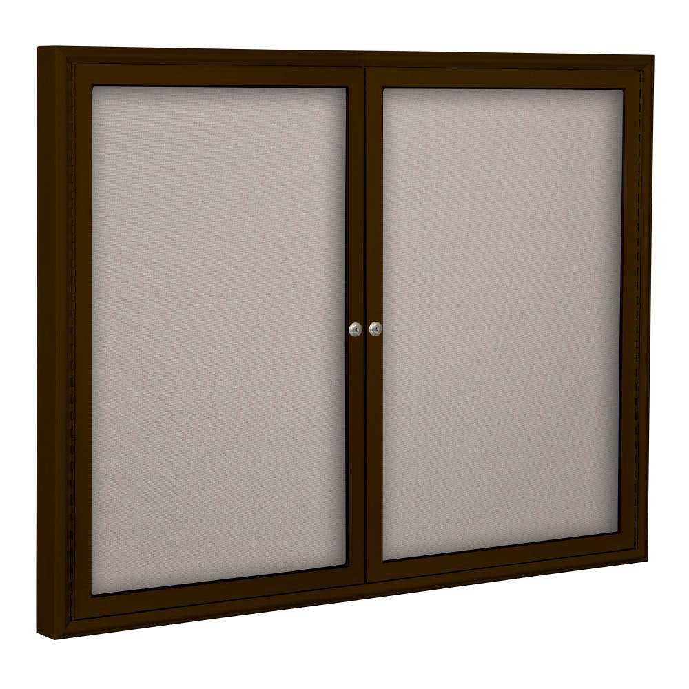 Best-Rite 94PSH-O Outdoor Enclosed Bulletin Board Cabinet - BestRite-94PSH-O