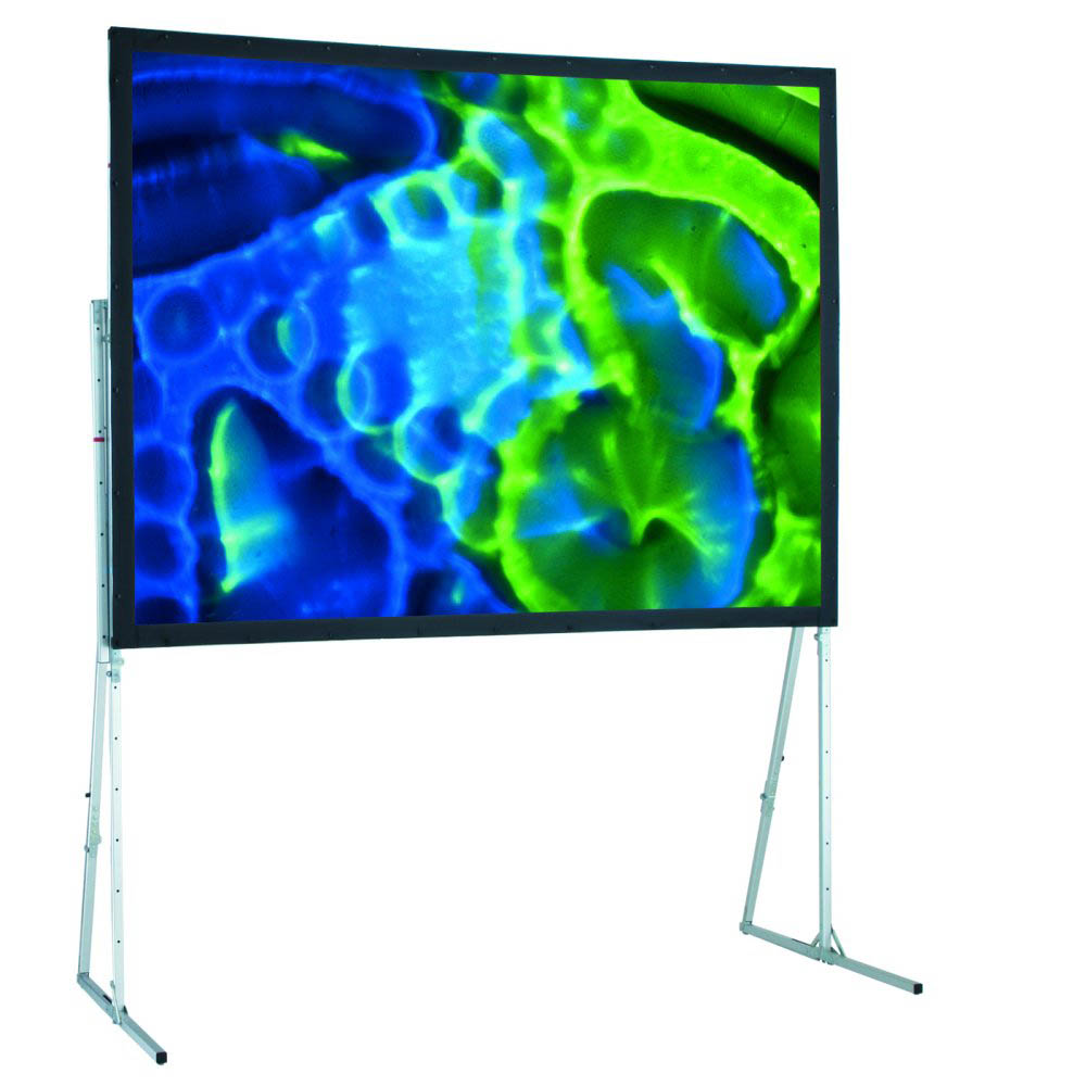 Draper 241264 Ultimate Folding Screen with Extra Heavy-Duty Legs 90 diag. (49x69) - Video [4:3]
