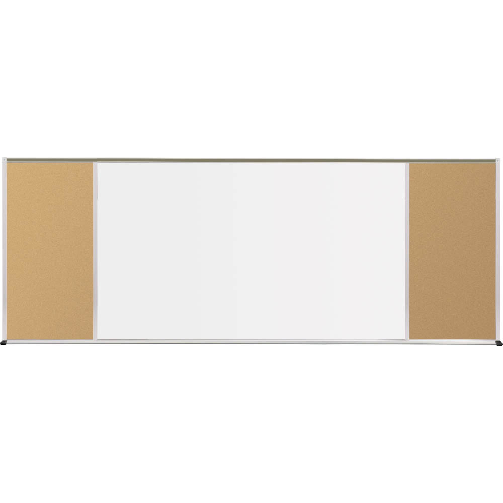 Best-Rite 408-60-PM-X2 Combination Boards - Whiteboard & Tackboards