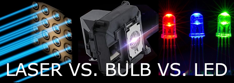 Which Is Best? Laser Projectors Vs LED Projectors Vs Bulb Projectors