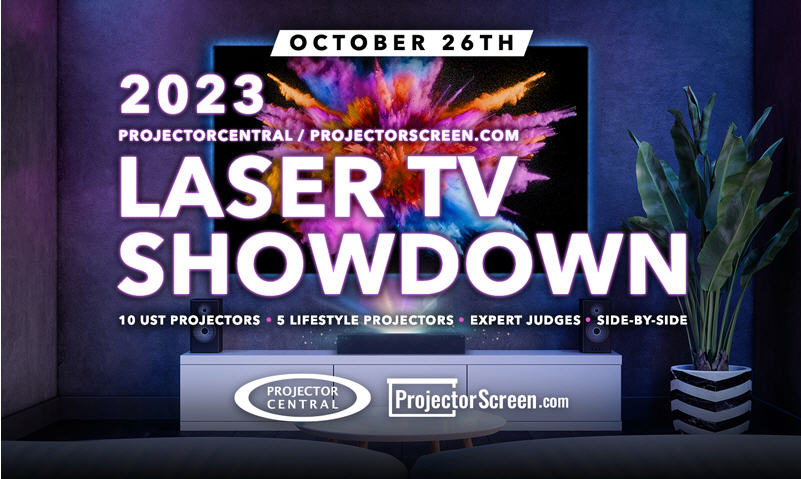 2023 ProjectorCentral / ProjectorScreen.com LaserTV Showdown Announcement