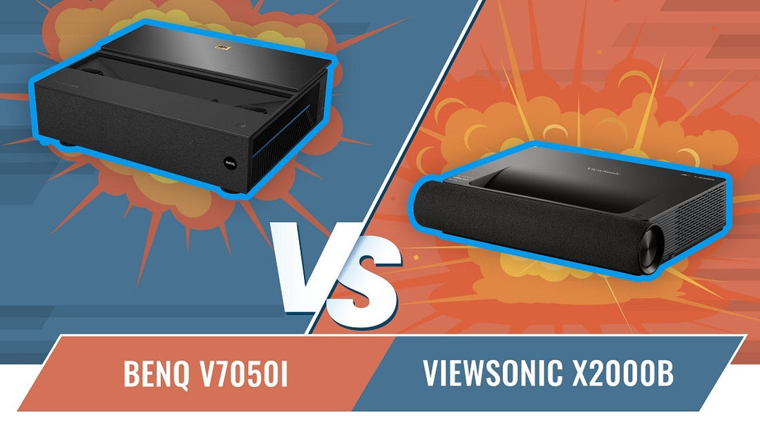 BenQ V7050i Vs. ViewSonic X2000B Ultra Short Throw Projector Shootout