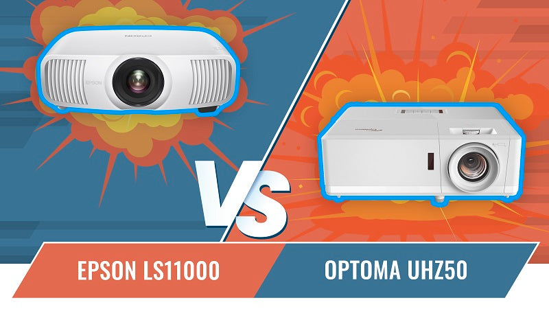 Optoma UHZ50 vs Epson LS11000 Home Theater Projector Comparison