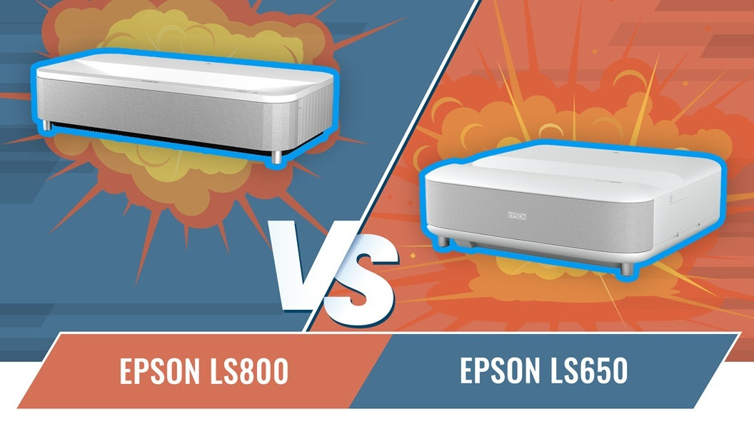Epson LS800 Vs. Epson LS650 Ultra Short Throw Projector Shootout