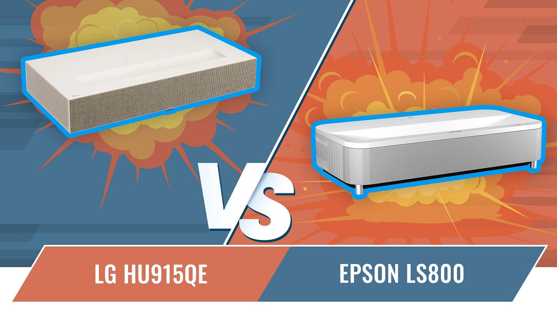 LG HU915QE vs Epson LS800 Ultra Short Throw Projector Shootout