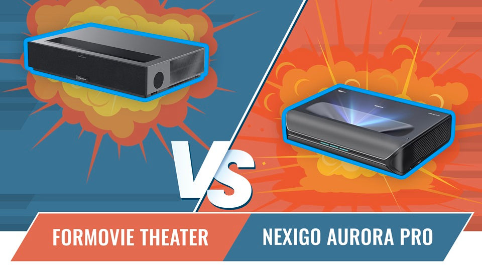 Formovie Theater vs Nexigo Aurora Pro Ultra Short Throw Projector Shootout