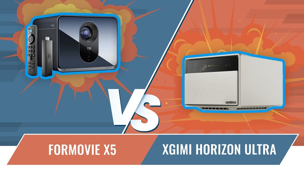 Formovie X5 vs XGIMI Horizon Ultra Lifestyle Projector Comparison