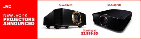 JVC Announces New 4K Projectors for 2017
