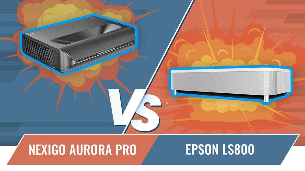 Epson LS800 Vs. Nexigo Aurora Pro Ultra Short Throw Projector Shootout