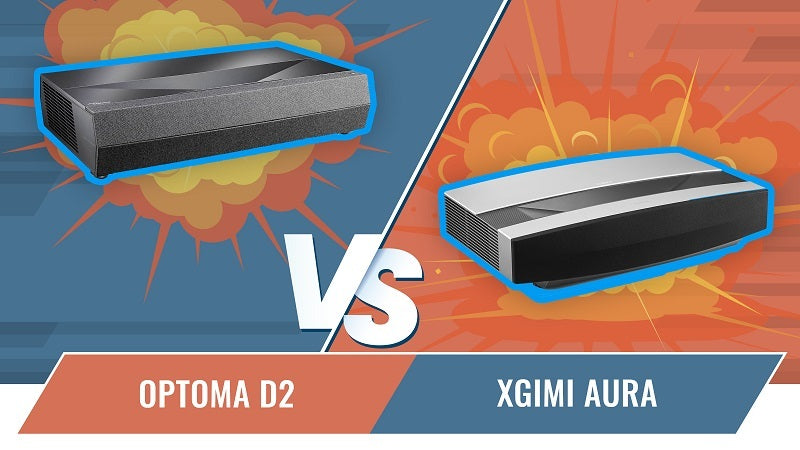 XGIMI Aura Vs. Optoma D2 Ultra Short Throw Projector Shootout
