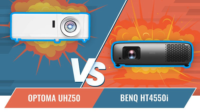 BenQ HT4550i vs Optoma UHZ50 Video Gaming Projector For Home Theaters Comparison