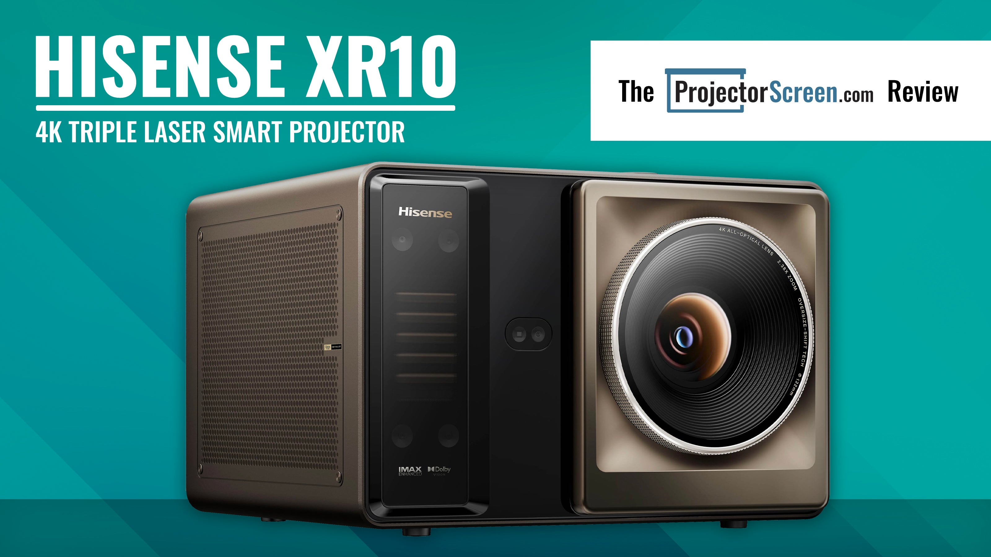 専用　　Hisense Hisense XR10 4K Triple-Laser Smart Projector Review: Bright