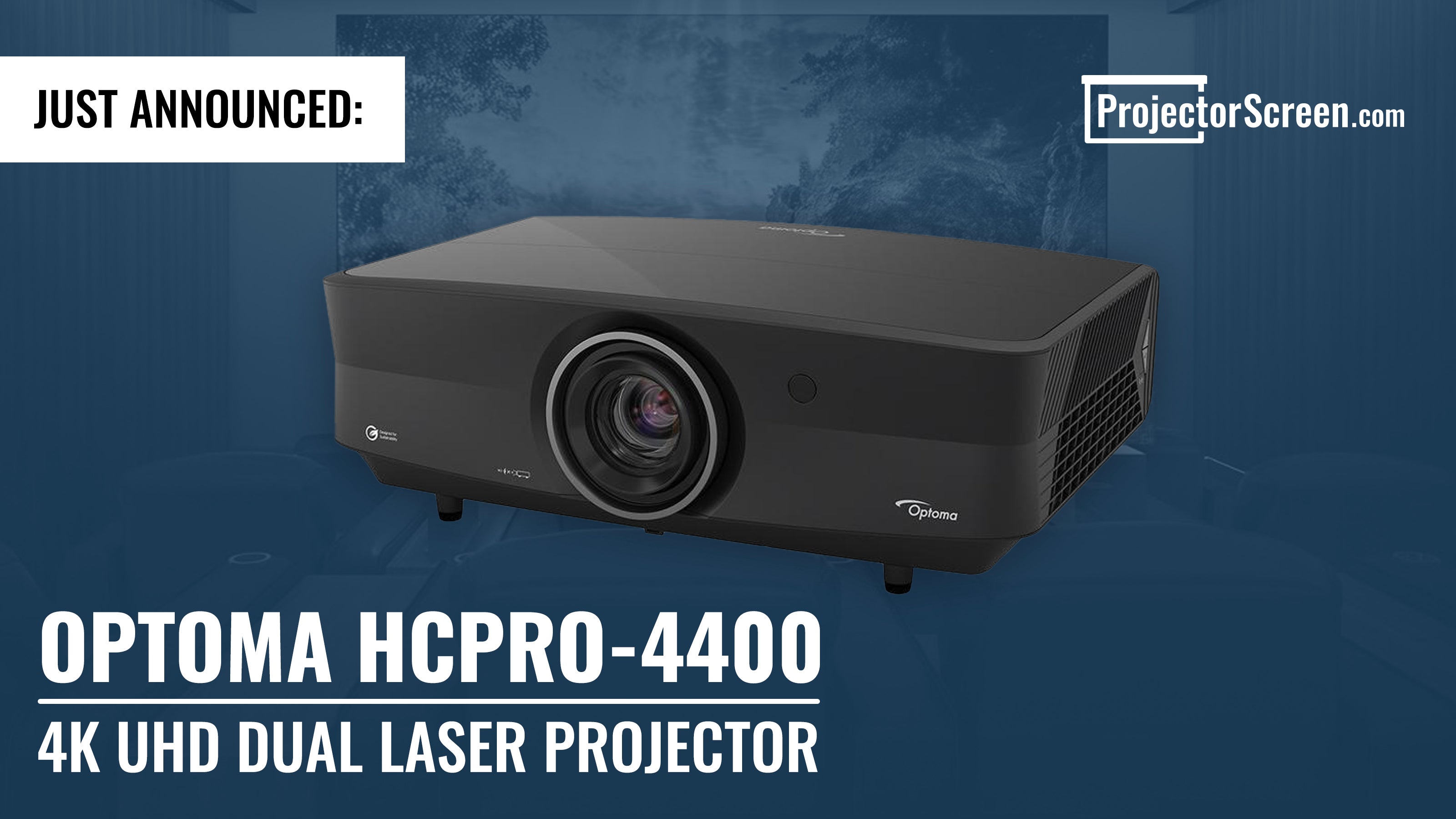 Optoma HCPro-4400: The Ultimate 4K UHD Dual-Laser Home Cinema Projecto ...