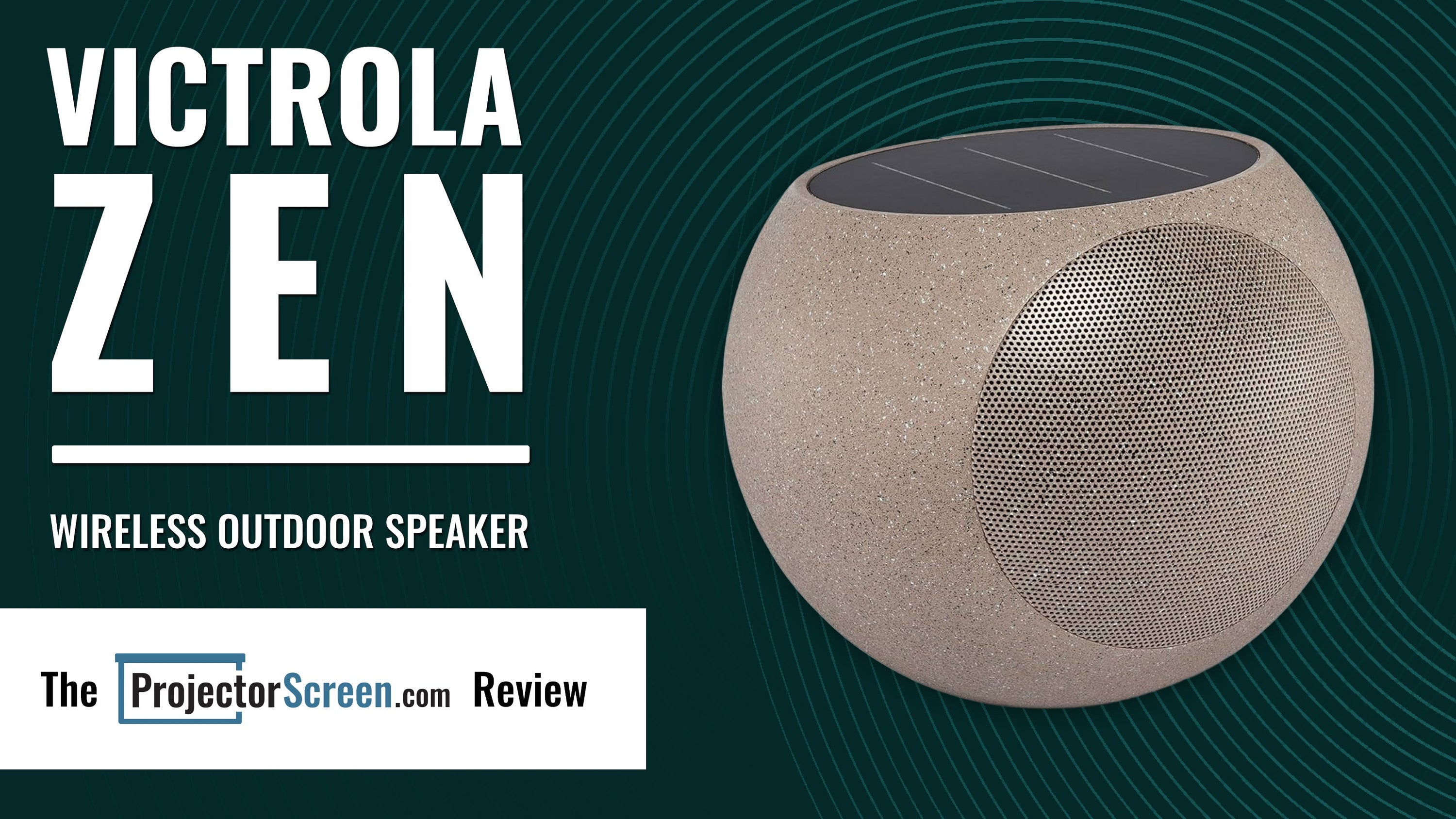 Victrola Zen Review: A Solar Bluetooth Speaker That's Perfect for Patios, Pools and Gardens