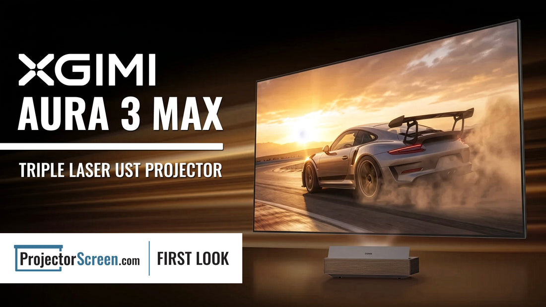 XGIMI AURA 3 Max Targets UST Supremacy With 5,700 ISO Lumens and 4K/120