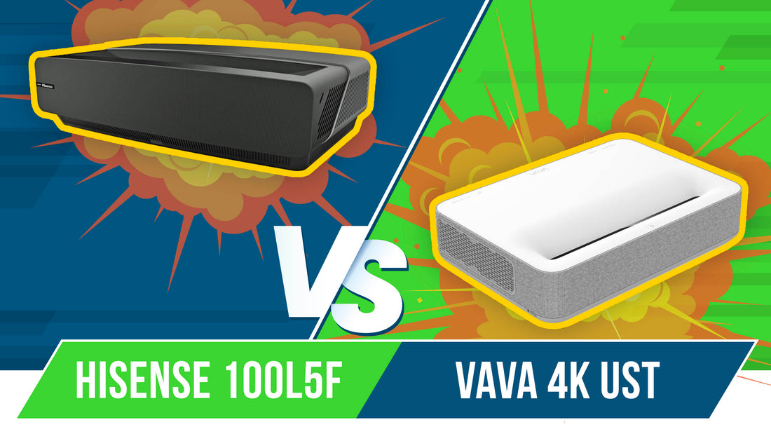 Hisense 100L5F Vs. Vava 4K UST Projector Comparison