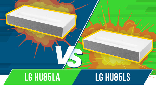 What is the difference between the LG HU85LA and HU85LS?