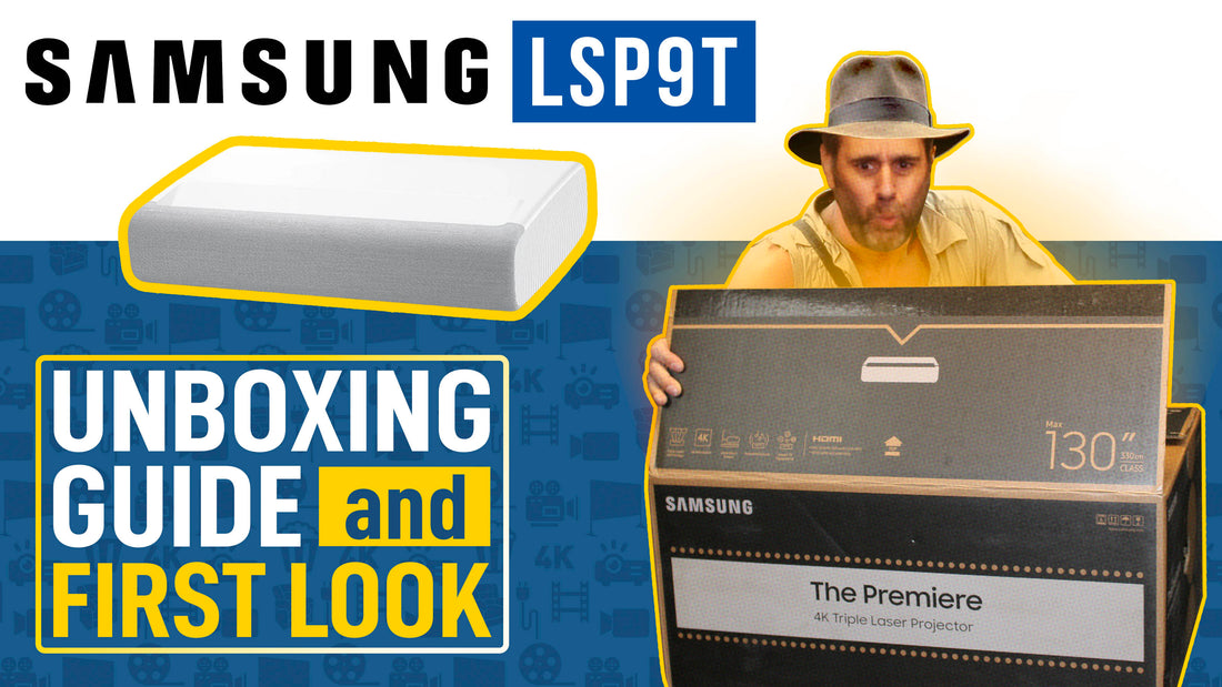 Samsung Premiere LSP9T Projector Unboxing and First Look