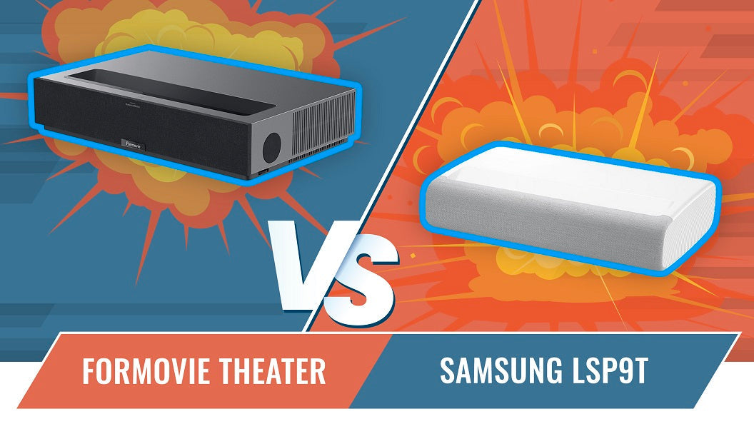 Samsung LSP9T Vs Formovie Theater Ultra Short Throw Projector Shootout
