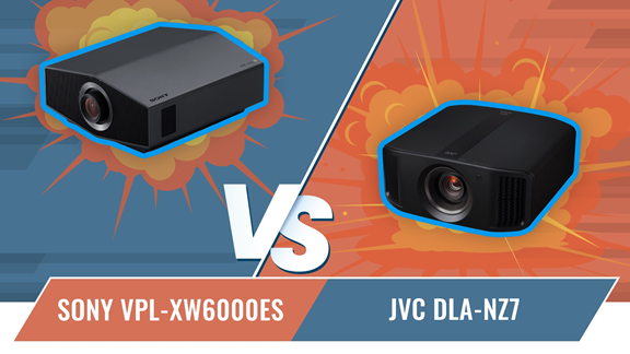 Sony VPL-XW6000ES vs JVC NZ7 projector comparison
