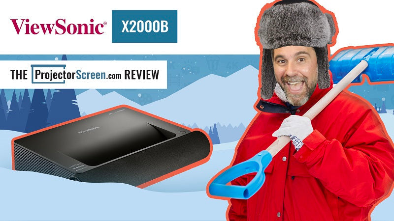 ViewSonic X2000B Ultra Short Throw Projector Review