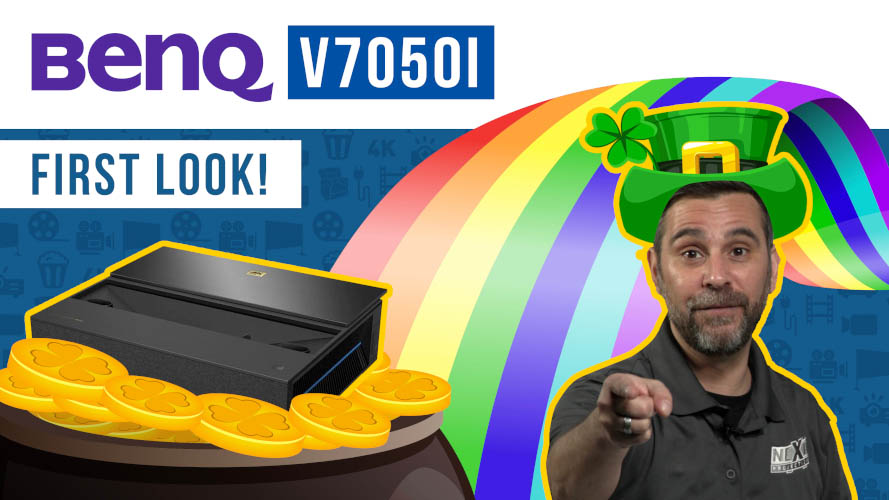 BenQ V7050i Ultra Short Throw First Look