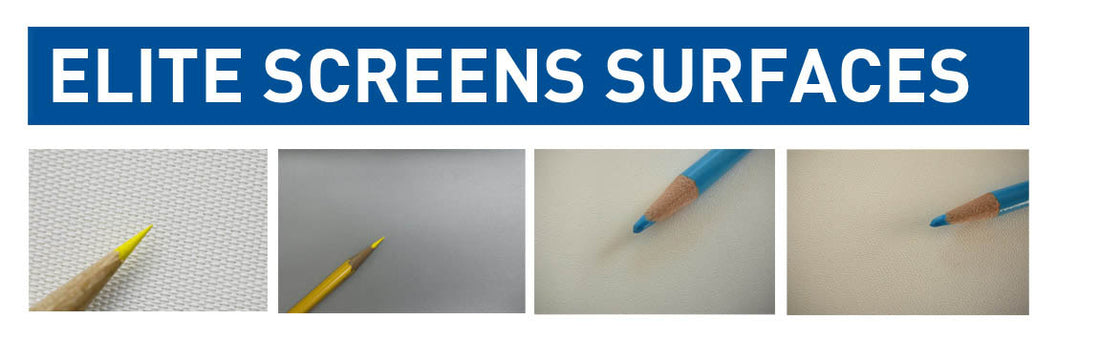 Elite Screen's Projection Surfaces