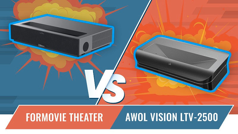 AWOL LTV-2500 Vs. Formovie Theater Ultra Short Throw Projector Shootout