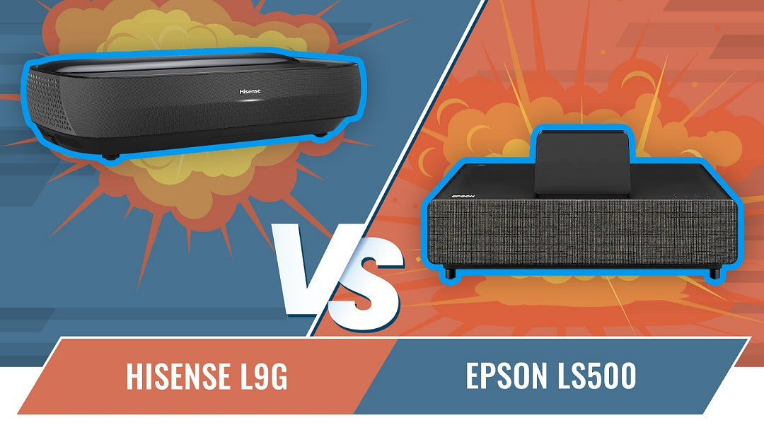 Hisense L9G vs Epson LS500 Ultra Short Throw Projector Shootout