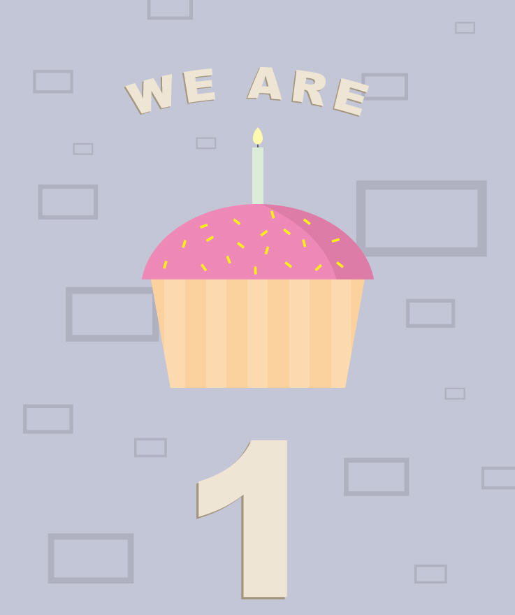 ProjectorScreen.com Turns 1 Today!