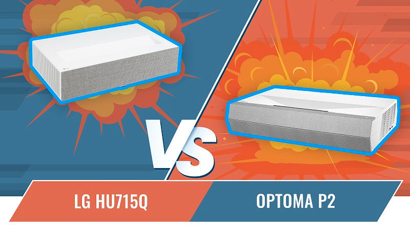 LG HU715Q Vs Optoma P2 Ultra Short Throw Projector Shootout