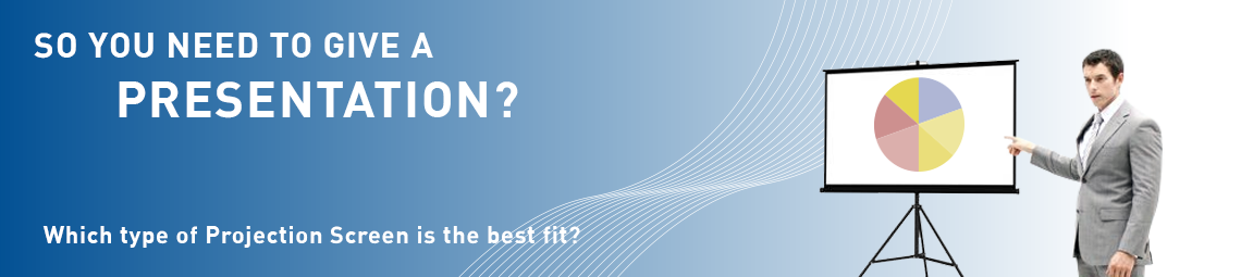 So You Need to Give a Presentation: Which Type of Projection Screen Is ...