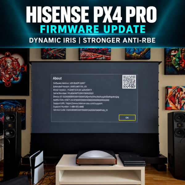 Hisense PX4 Pro Update Adds Dynamic Iris and Stronger Anti-RBE