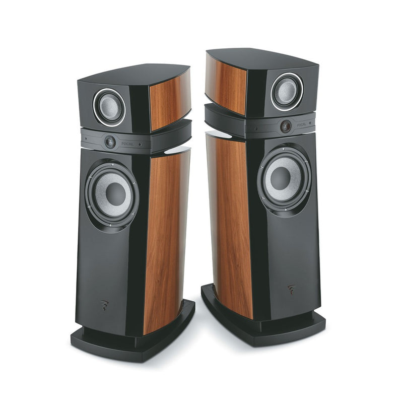 Focal Scala Utopia EVO M High-End 3-Way Floorstanding Hi-Fi Speaker (Dark Walnut)