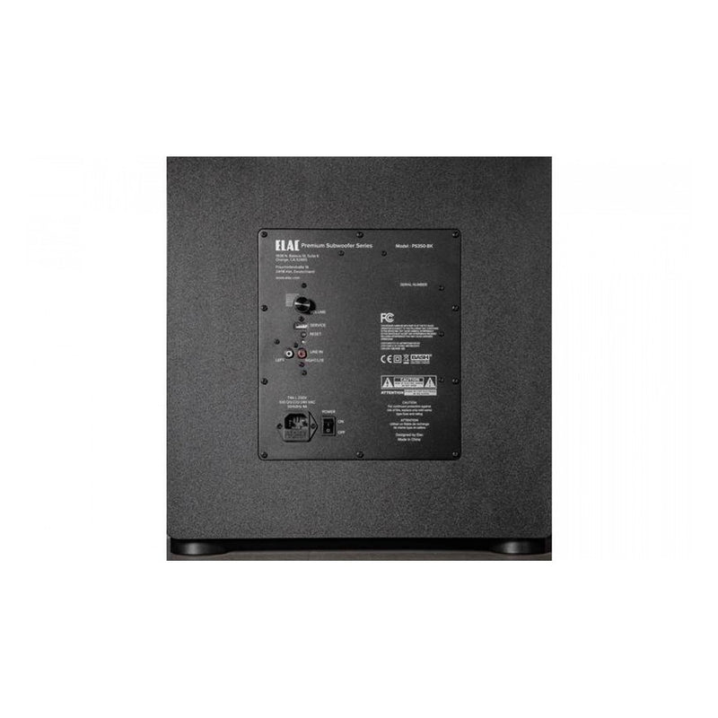 ELAC Varro PS350-BK Premium 12" powered subwoofer with Bluetooth app control and Auto EQ