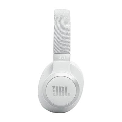 JBL Live 770NC Wireless Over-Ear Noise Cancelling Headphones - White