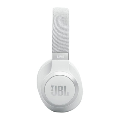JBL Live 770NC Wireless Over-Ear Noise Cancelling Headphones - White