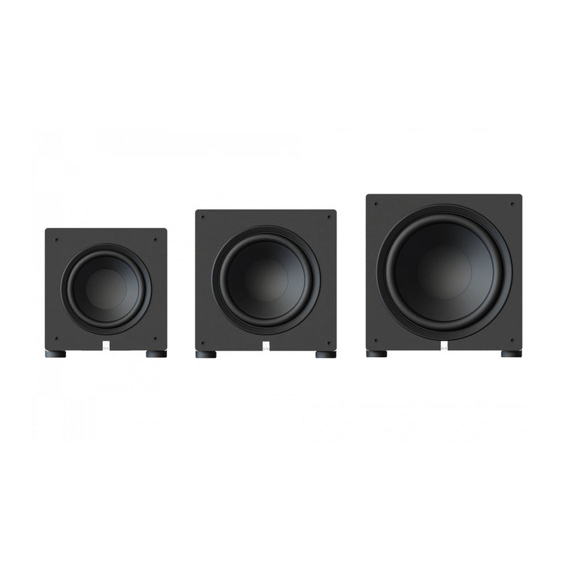 ELAC Varro PS250-BK Premium 10" powered subwoofer with Bluetooth app control and Auto EQ